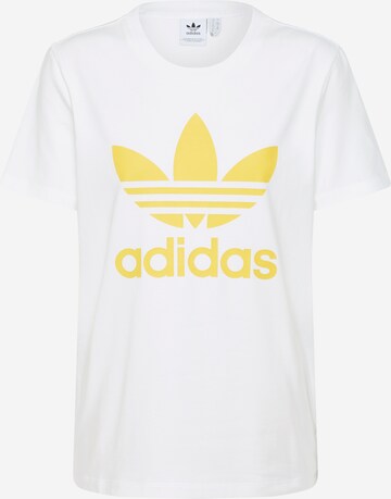 T-shirt ADIDAS ORIGINALS en blanc : devant