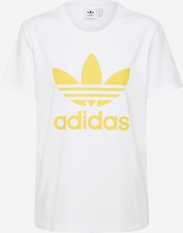 Tricou de la ADIDAS ORIGINALS pe alb: față