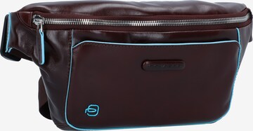 Piquadro Fanny Pack 'Blue Square' in Brown