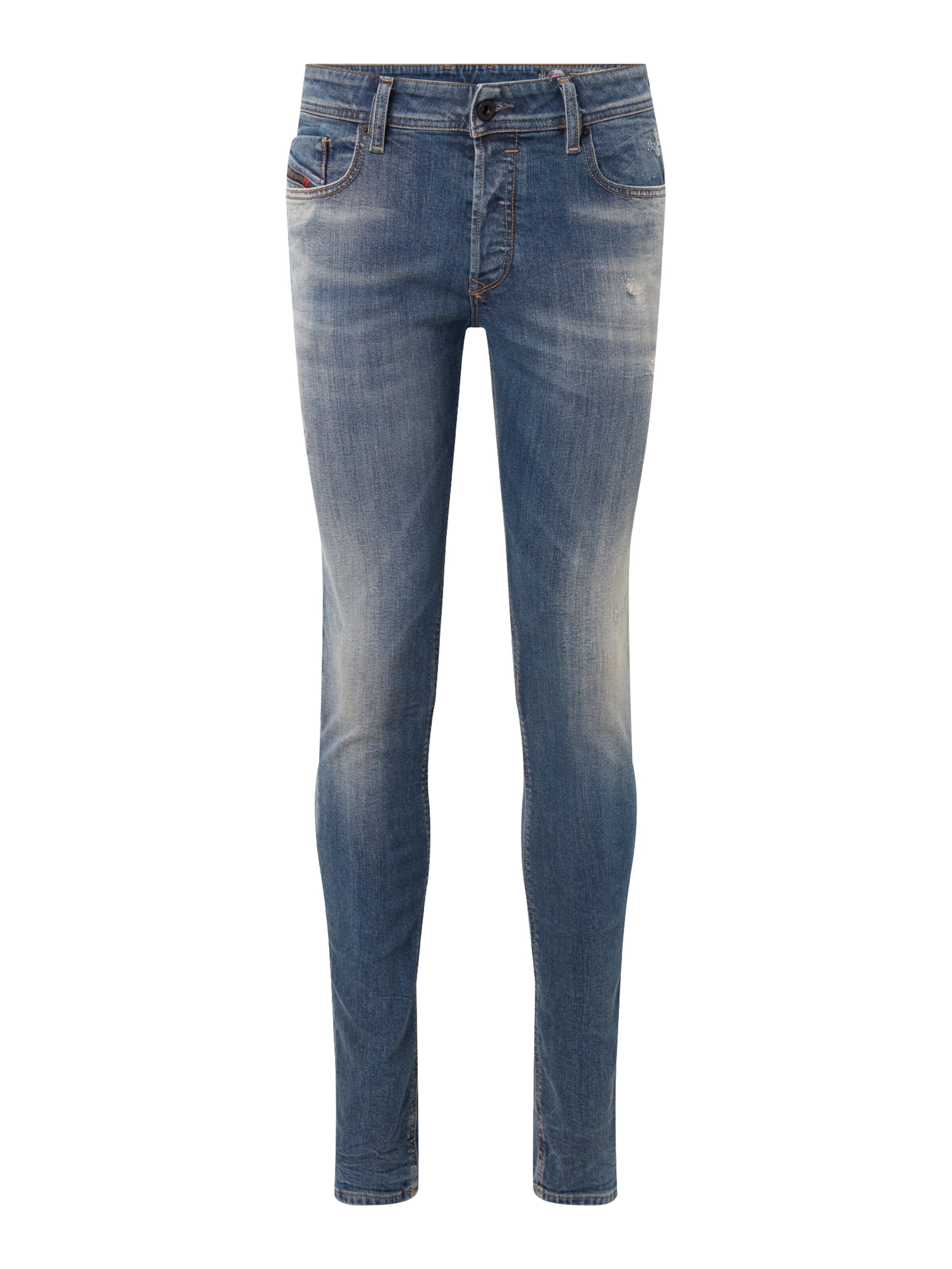 DIESEL - Jeans 'Sleenker 084KE' in de kleur Blauw denim