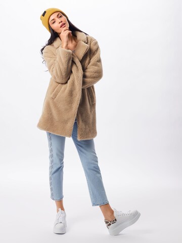 Urban Classics Between-Seasons Coat 'Sherpa' in Beige