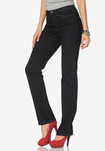 ARIZONA Regular Jeans in Black: front