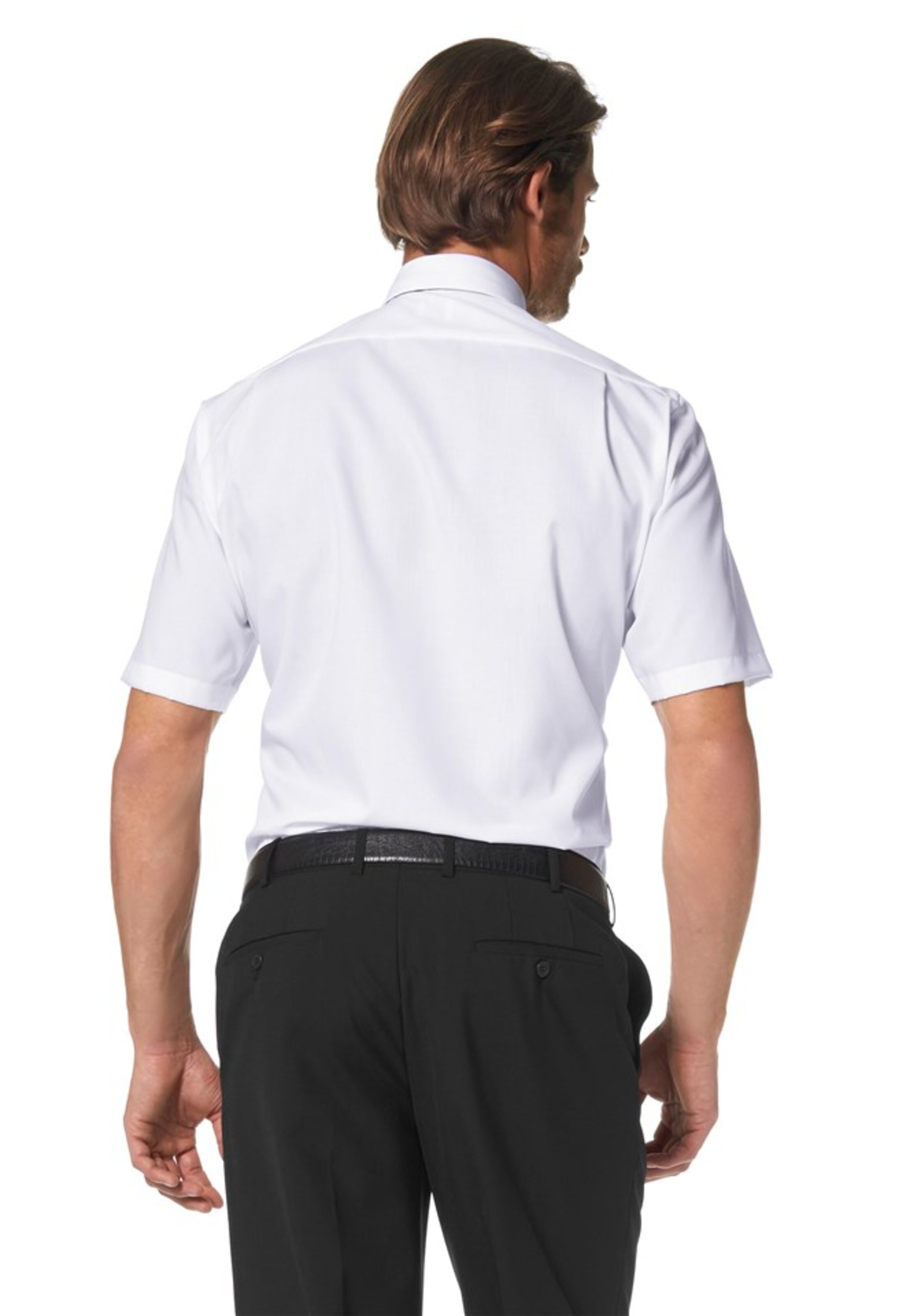 OLYMP Regular Fit Hemd in Weiß: Vorderseite