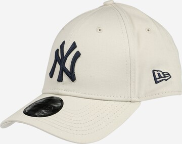 NEW ERA Cap 'League Essential 9Forty' in Beige: predná strana