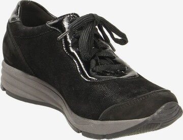 WALDLÄUFER Athletic Lace-Up Shoes in Black