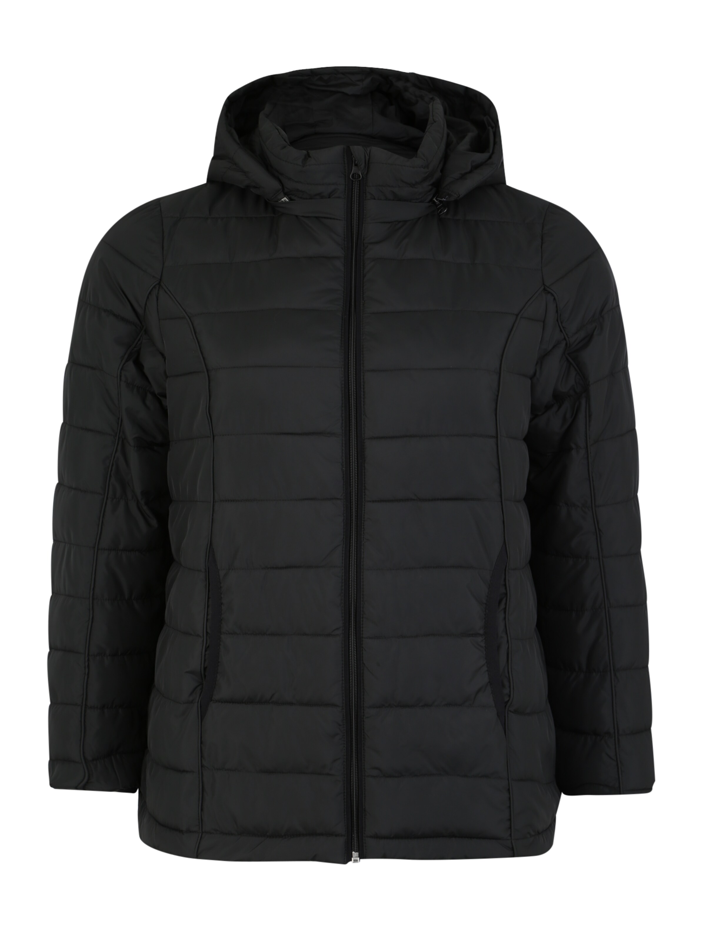 Zizzi - Tussenjas in de kleur Zwart