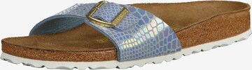 BIRKENSTOCK Muiltjes 'Madrid' in Blauw: voorkant