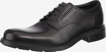 GEOX - Sapato com atacadores 'DUBLIN' em preto: frente