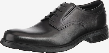 Chaussure à lacets 'DUBLIN' GEOX en noir : devant