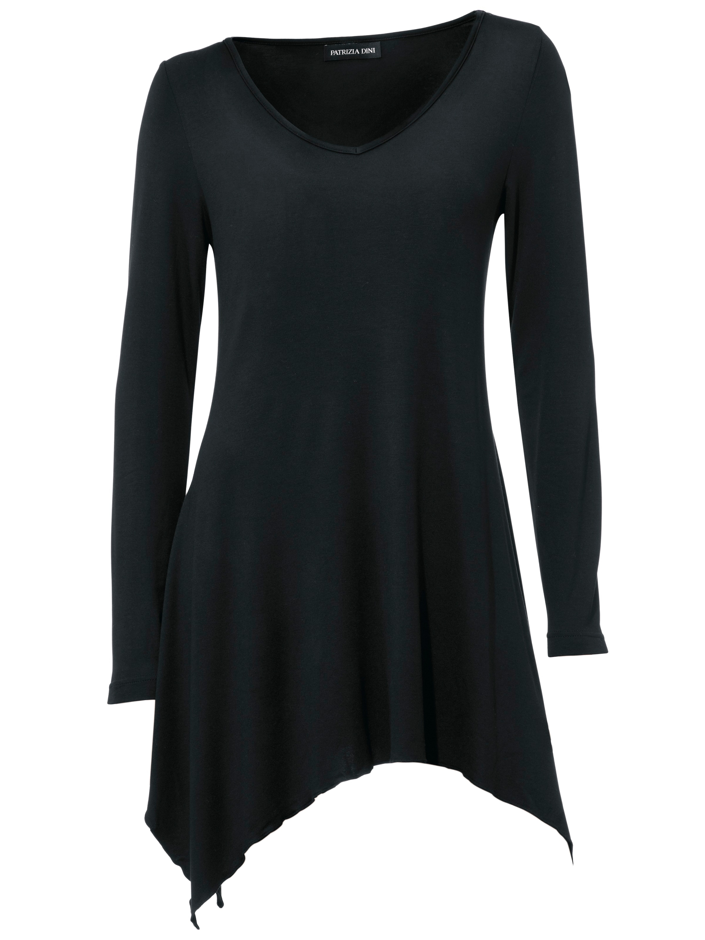 juoda heine Marškinėliai: priekis