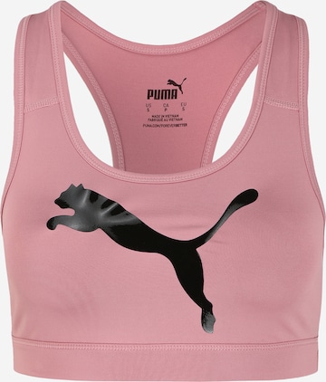 PUMA Bustier Sport BH '4Keeps' in Pink: predná strana