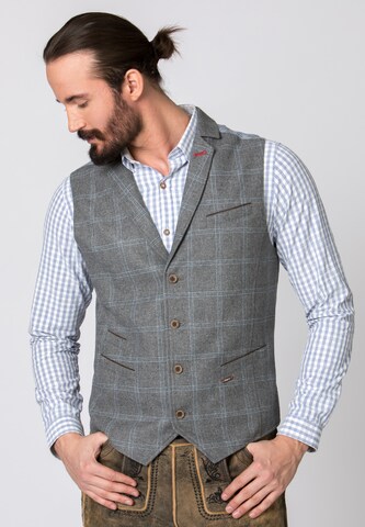 STOCKERPOINT Traditional Vest in Grey: front