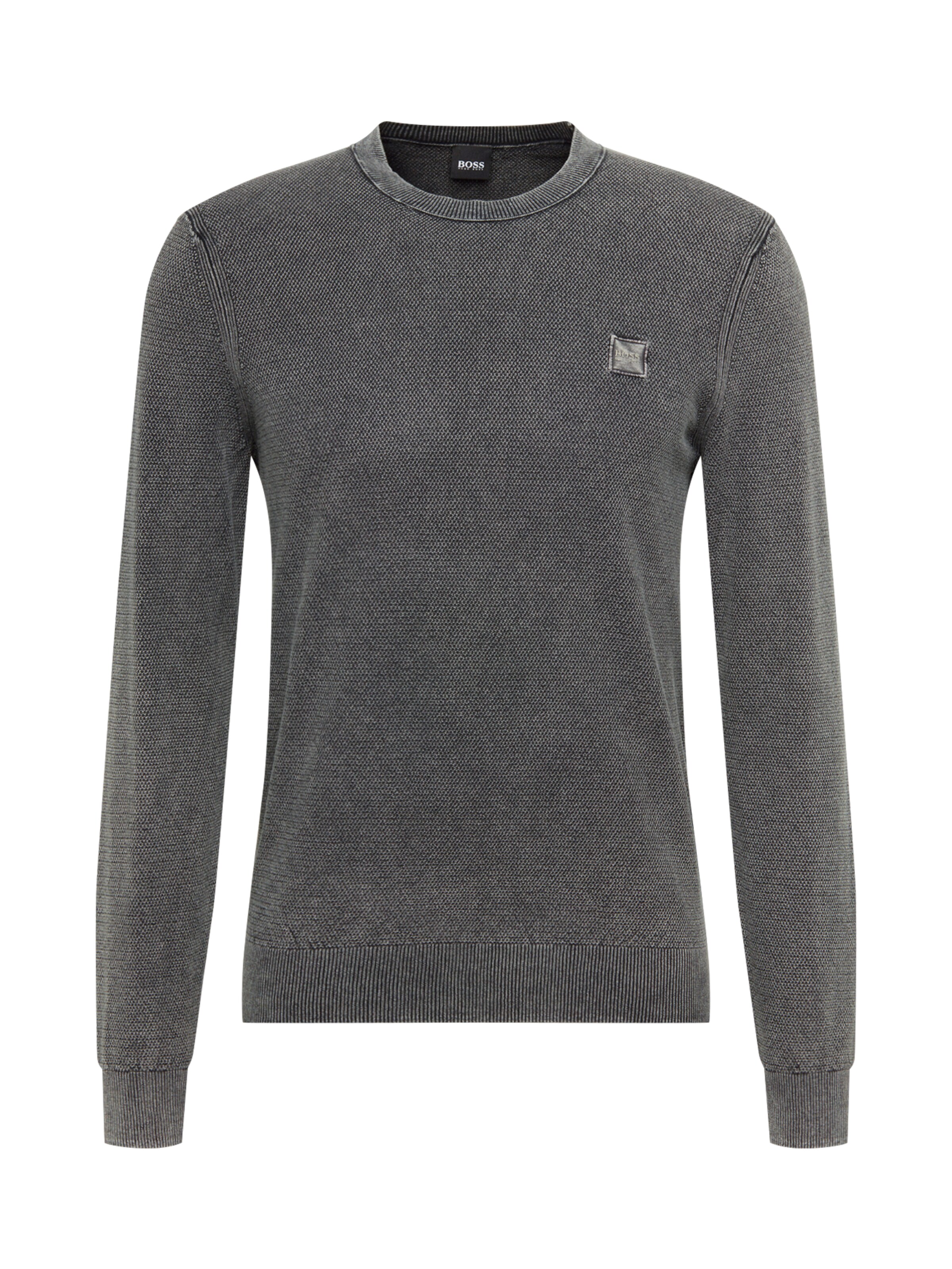 BOSS - Trui 'Kalassyo 10219317 01' in de kleur Antraciet