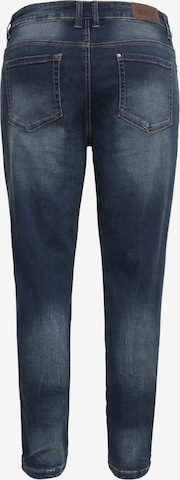 SHEEGO Skinny Jeans in Blau