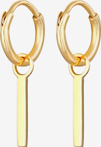 ELLI Earrings 'Geo' in Gold: front