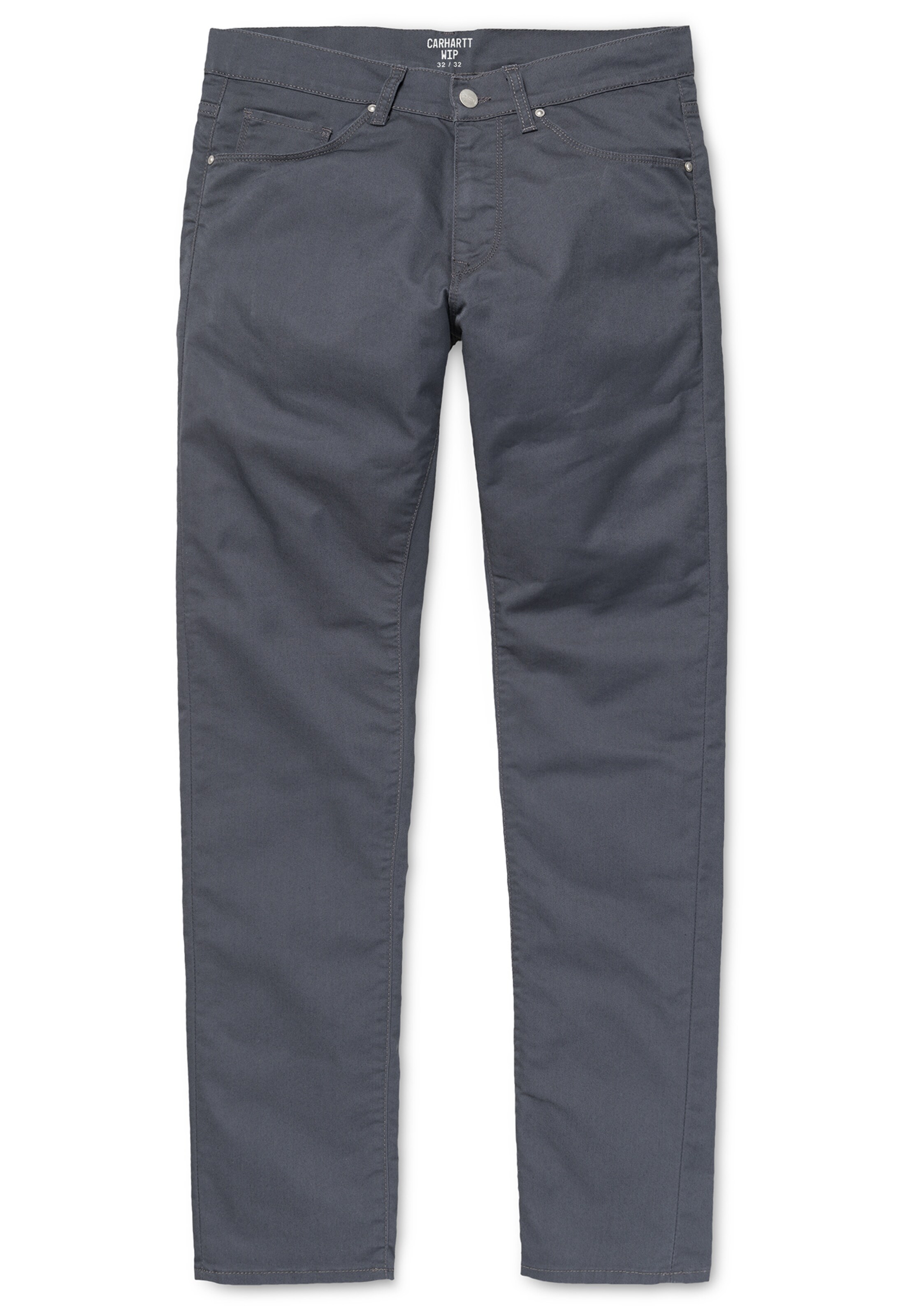 Carhartt WIP Püksid 'Vicious', värv hall: eest vaates