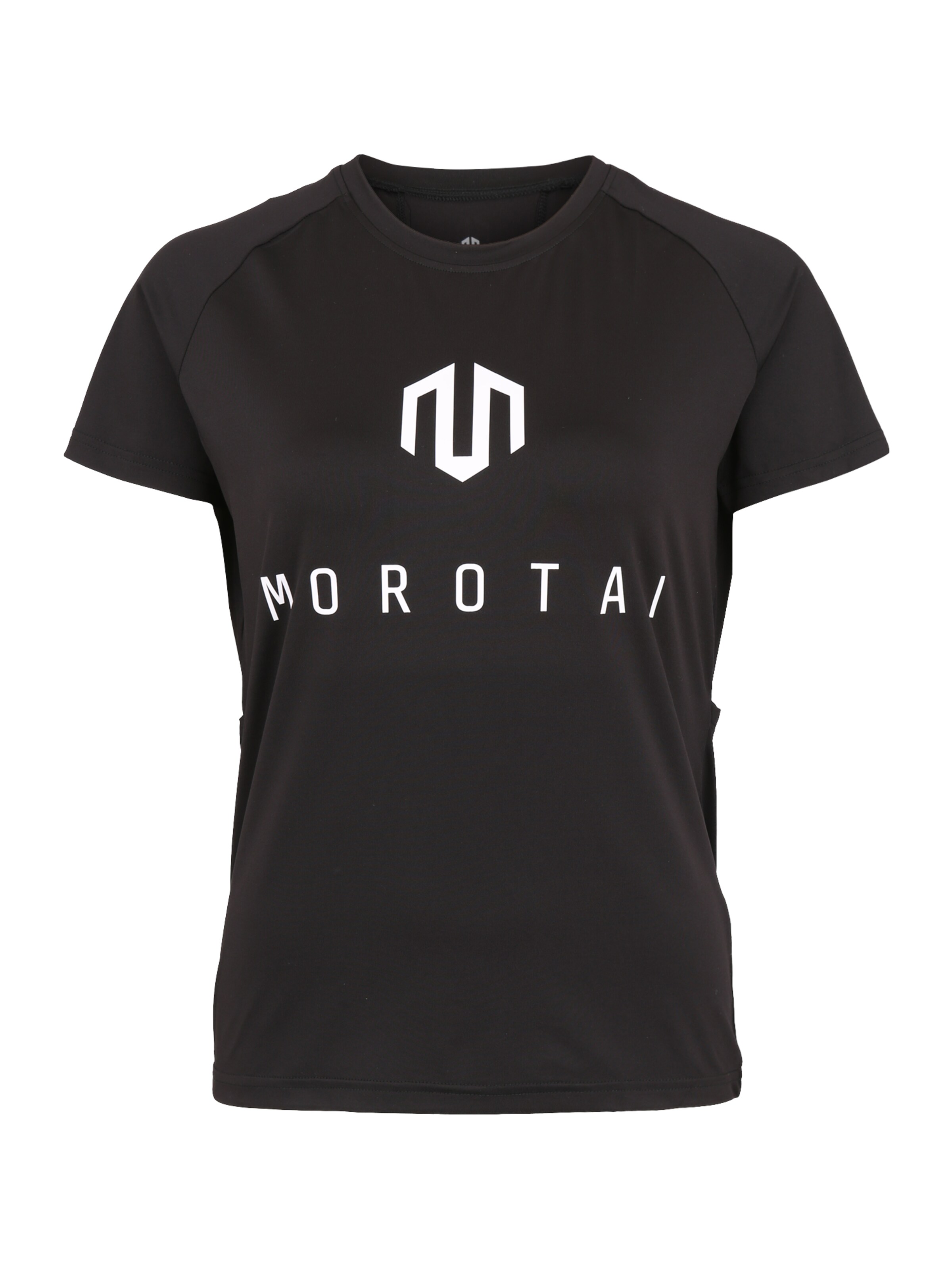 MOROTAI - Sport-Shirt 'NAKA Performance Eye Back' in schwarz