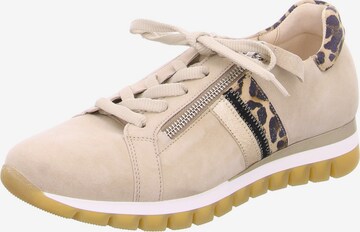 GABOR Sneakers laag in Beige: voorkant