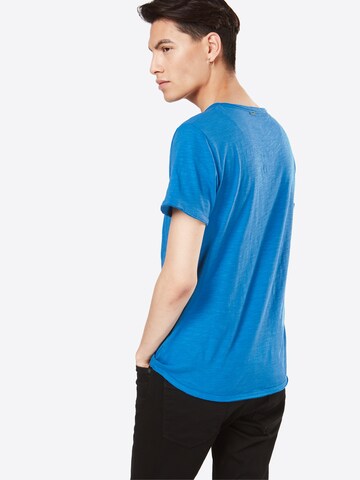 Tricou 'T BREAD' de la Key Largo pe albastru