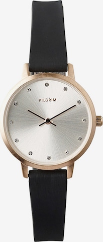 Pilgrim Αναλογικό ρολόι 'Naima' σε μαύρο: μπροστά