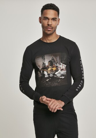 Mister Tee Sweatshirt 'Young Thug Album Cover' in Schwarz: Vorderseite