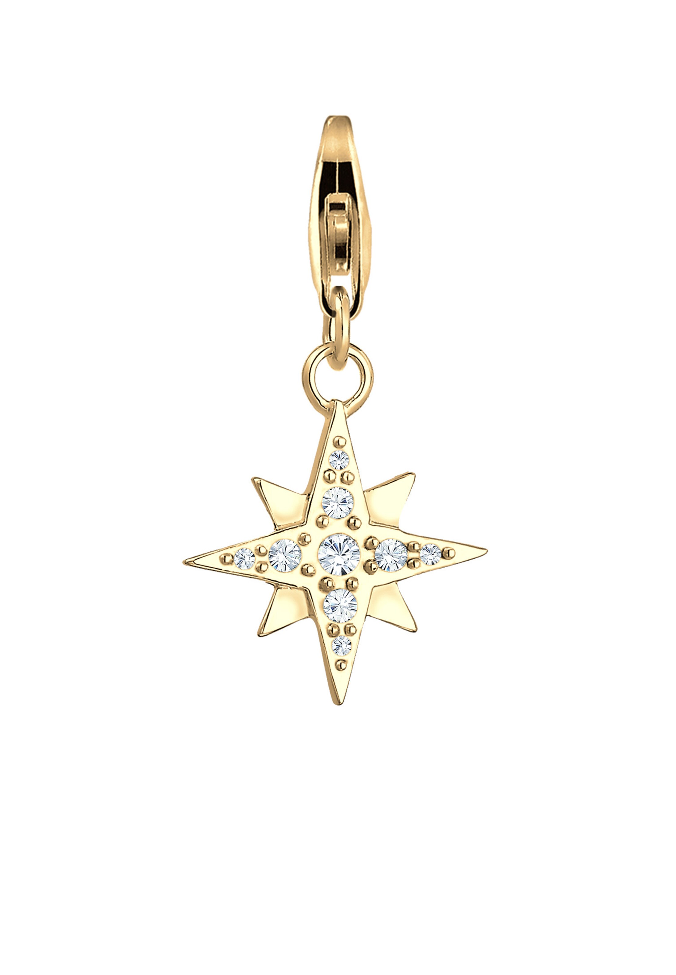 Nenalina Charm 'Astro, Sterne' in Gold: Vorderseite