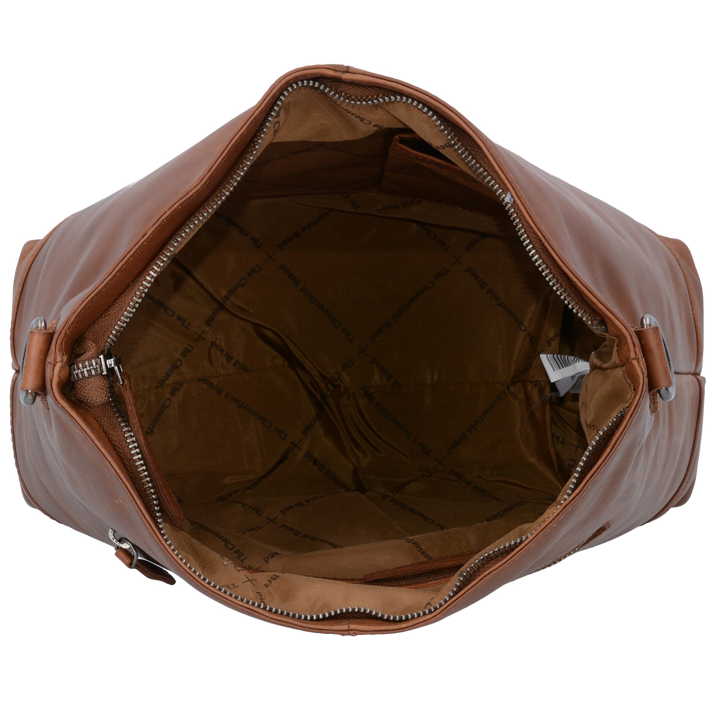 The Chesterfield Brand Schoudertas 'Amelia' in Bruin