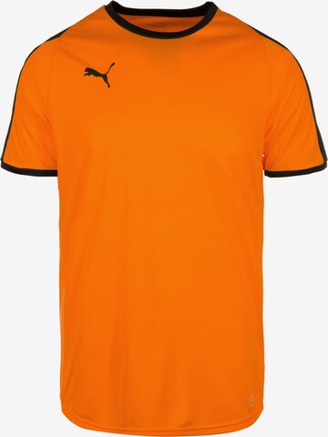 T-Shirt fonctionnel 'Liga' PUMA en orange : devant