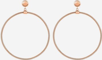 Boucles d'oreilles 'LJ-0163-E-73' Liebeskind Berlin en or : devant