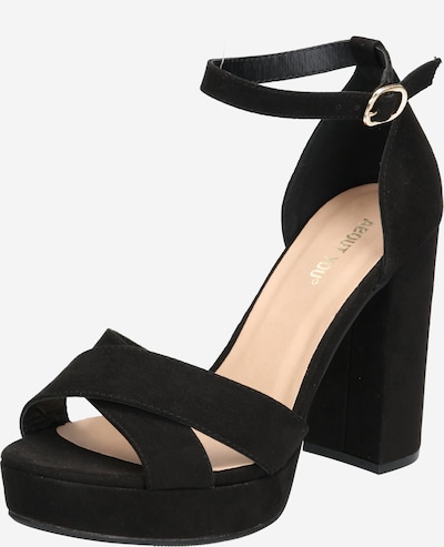 ABOUT YOU Официални дамски обувки 'Carina' в черно, Преглед на продукта