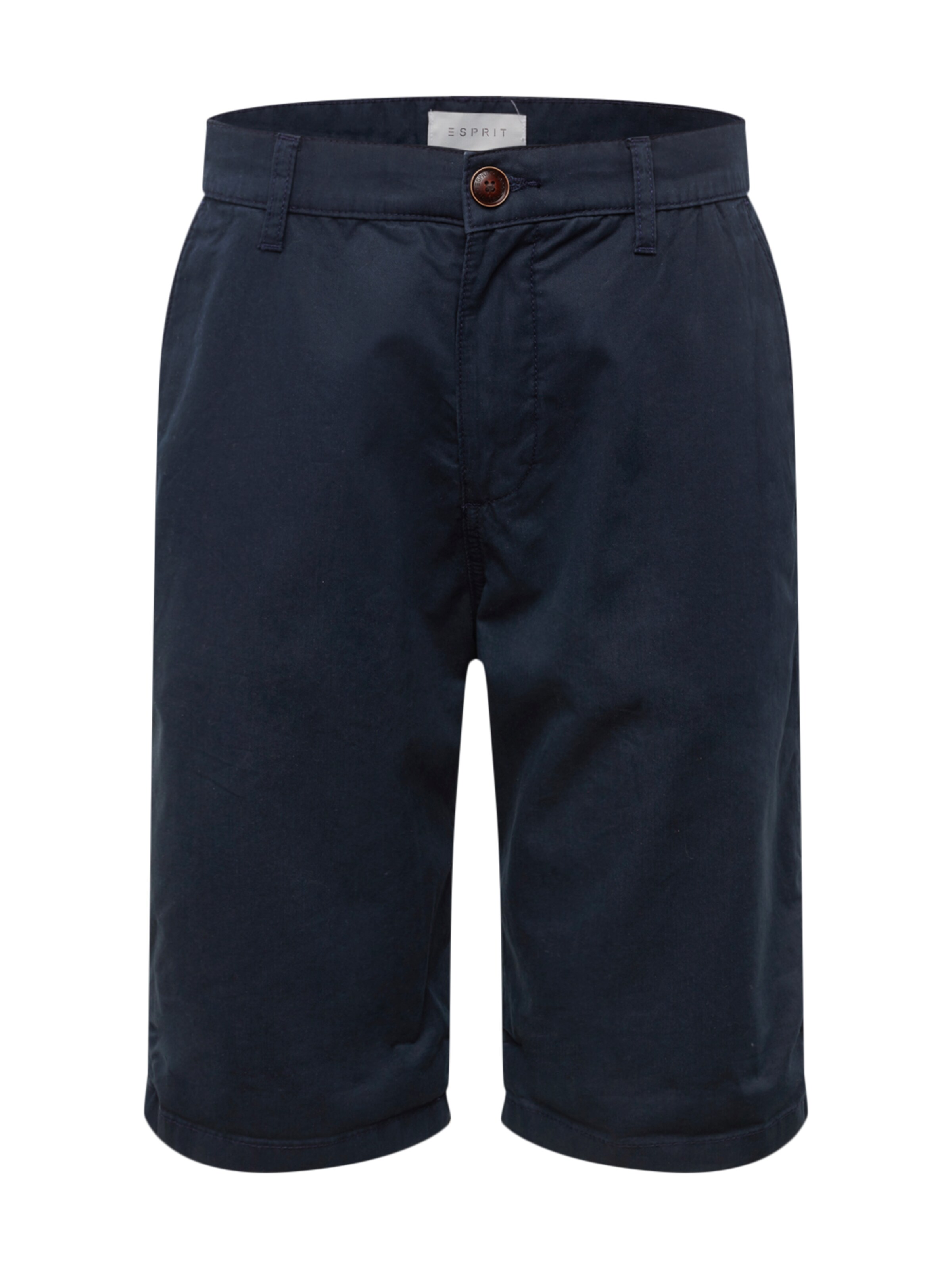 ESPRIT - Chino 'Basic Twill SH' in de kleur Navy