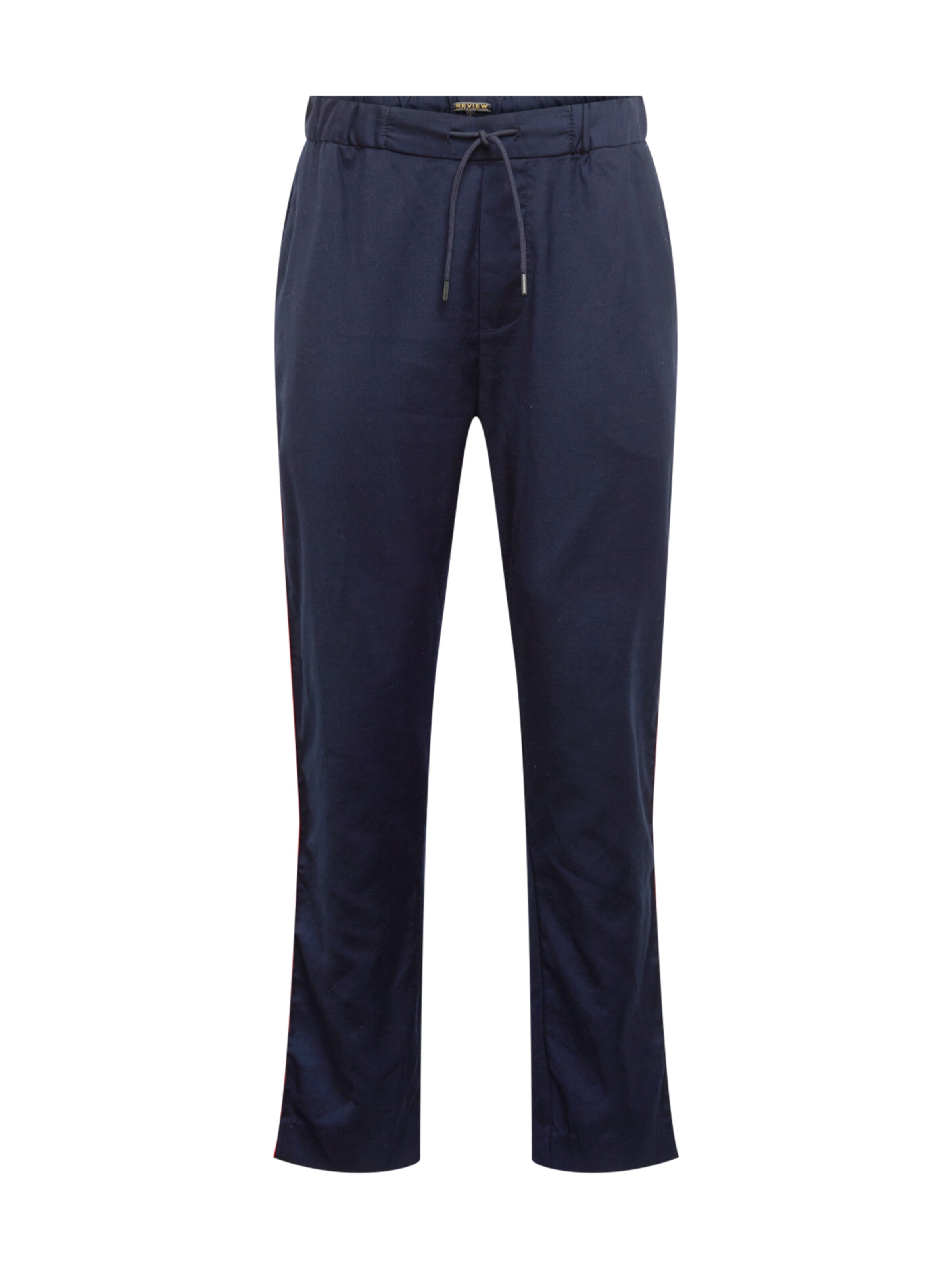 Review - Broek 'pullon TAPE SOLI' in de kleur Navy