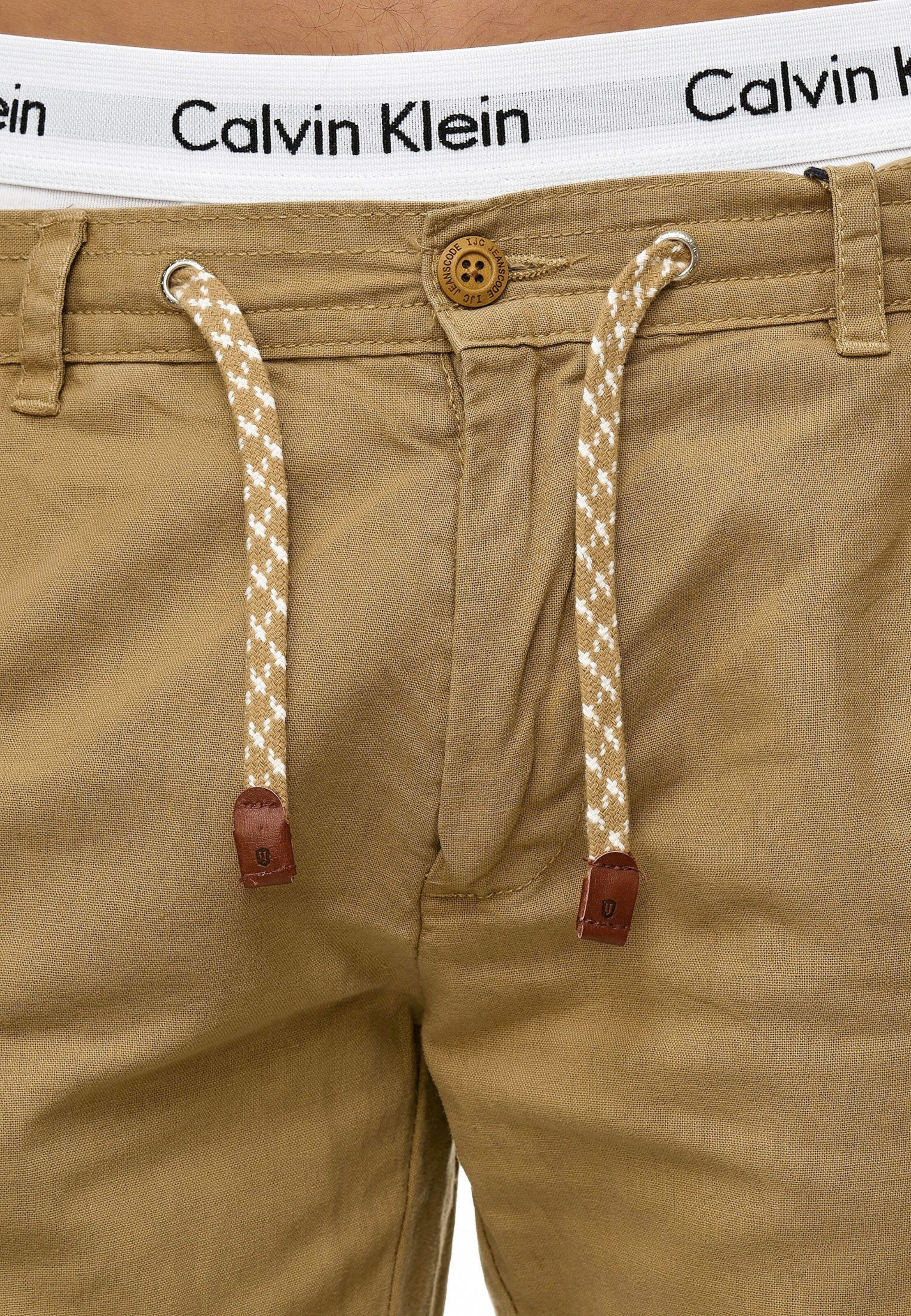INDICODE JEANS Regular Chino 'Veneto' in Beige