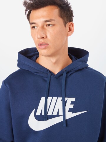 Nike Sportswear Средняя посадка Свитшот 'Club Fleece' в Синий