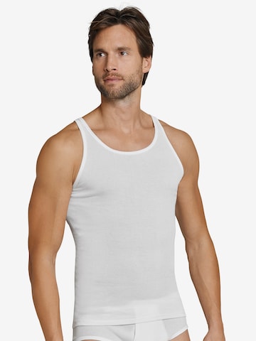 Maillot de corps SCHIESSER en blanc : devant