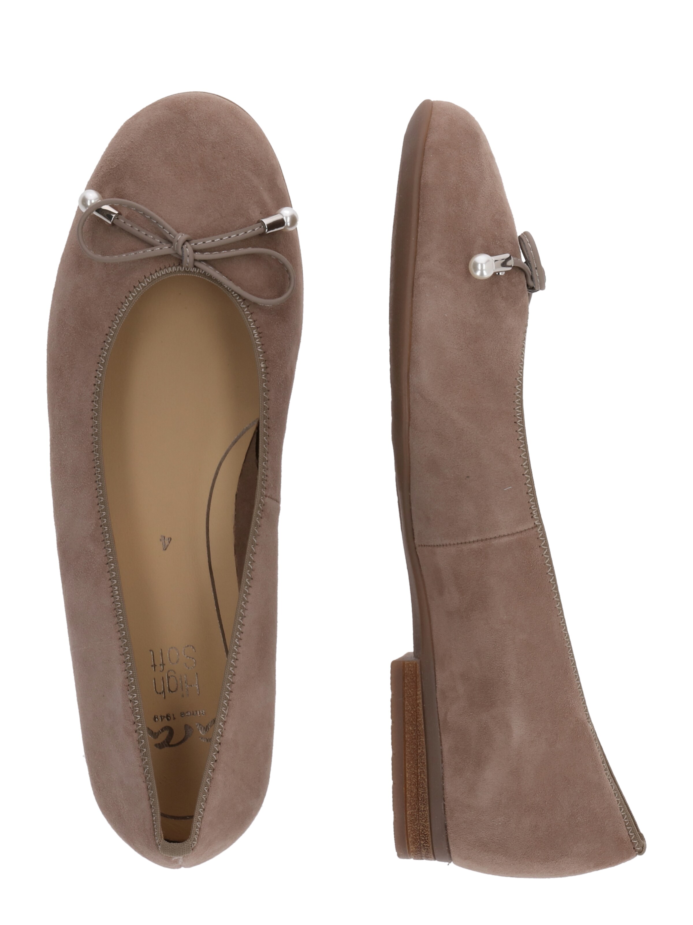 Ballerina 'Sardinia' di ARA in beige: lato