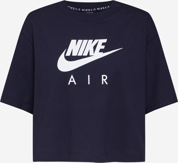 T-shirt Nike Sportswear en noir : devant