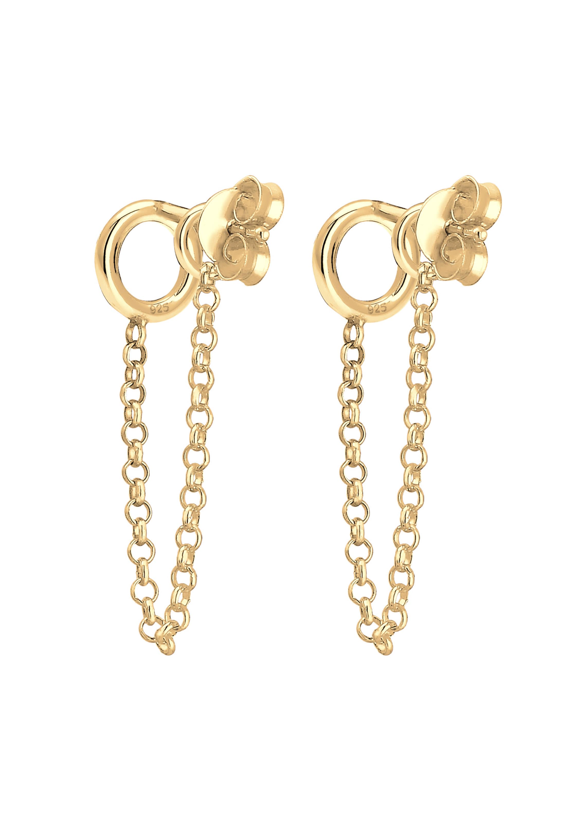 Boucles d'oreilles 'Geo' ELLI en or