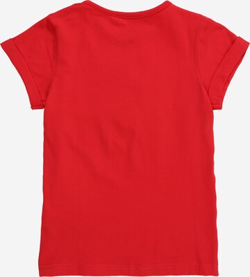 T-Shirt BLUE SEVEN en rouge : derrière