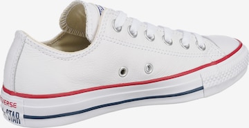 CONVERSE Tenisky 'CHUCK TAYLOR ALL STAR CLASSIC OX LEATHER' – bílá