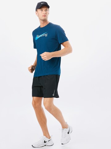 NIKE Regular fit Performance Shirt in Blue