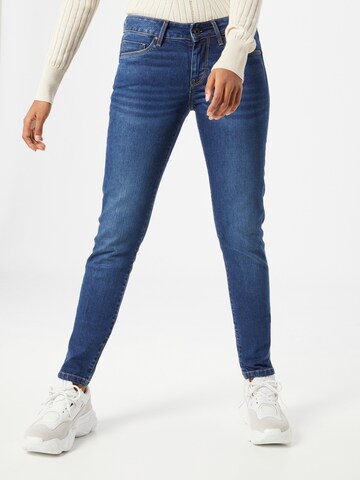 Pepe Jeans Skinny Kavbojke 'SOHO' | modra barva: sprednja stran