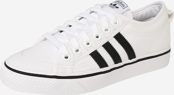 ADIDAS ORIGINALS Tapered Sneaker 'Nizza' in Weiß: predná strana