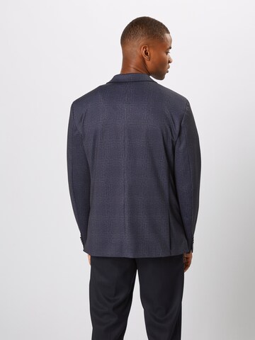 Coupe slim Veste de costume 'Billy' SELECTED HOMME en bleu : derrière