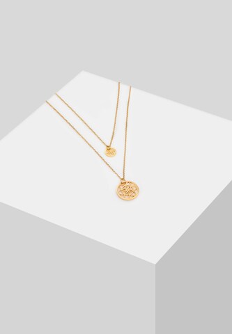 ELLI Halskette 'Lebensblume, Mutter und Kind' in Gold