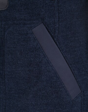 JACK WOLFSKIN Between-Seasons Coat 'Edmonton' in Blue