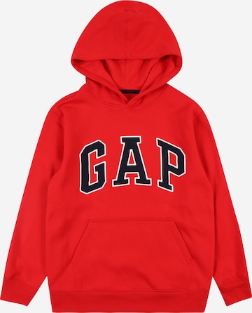 GAP - Regular Fit Sweatshirt 'NEW CAMPUS' em vermelho: frente