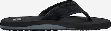 QUIKSILVER T-Bar Sandals 'Monkey Abiss' in Black