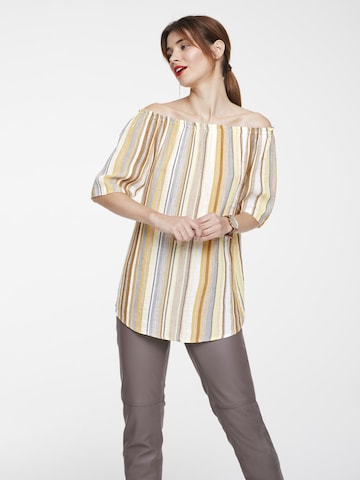 heine Blouse in Beige: voorkant