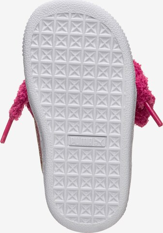 Baskets 'Minions Basket Heart Fluffy' PUMA en rose